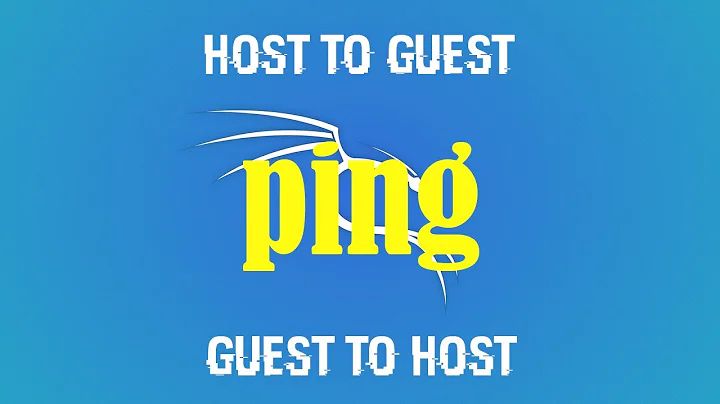 Host To Guest guest to host ping | kali linux  | virtualbox