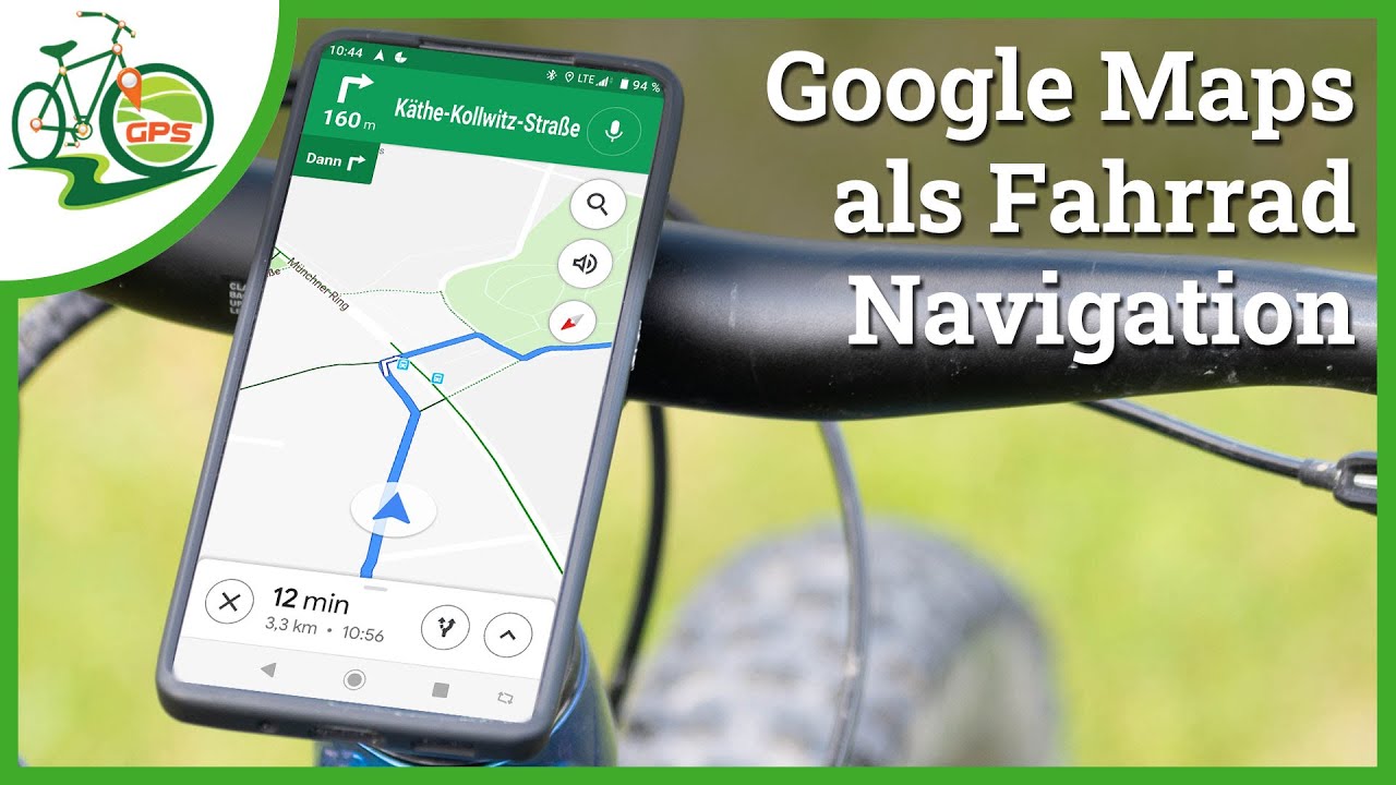 Google Maps als Fahrrad Navigation 🚴 Klappt das? 🏁 - YouTube