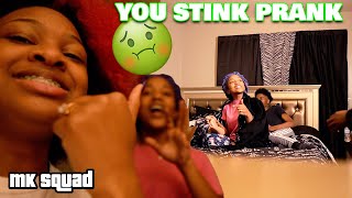 YOU STINK PRANK WITH MACEI!!🤢