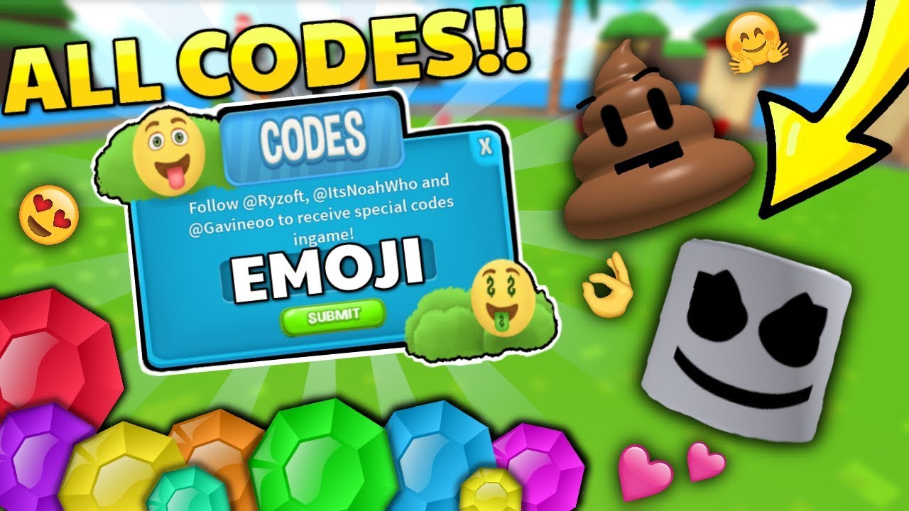 Codes For Emoji Simulator Roblox