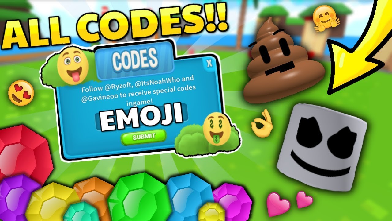 Roblox Emoji Simulator Codes November 2020 - emoji de roblox