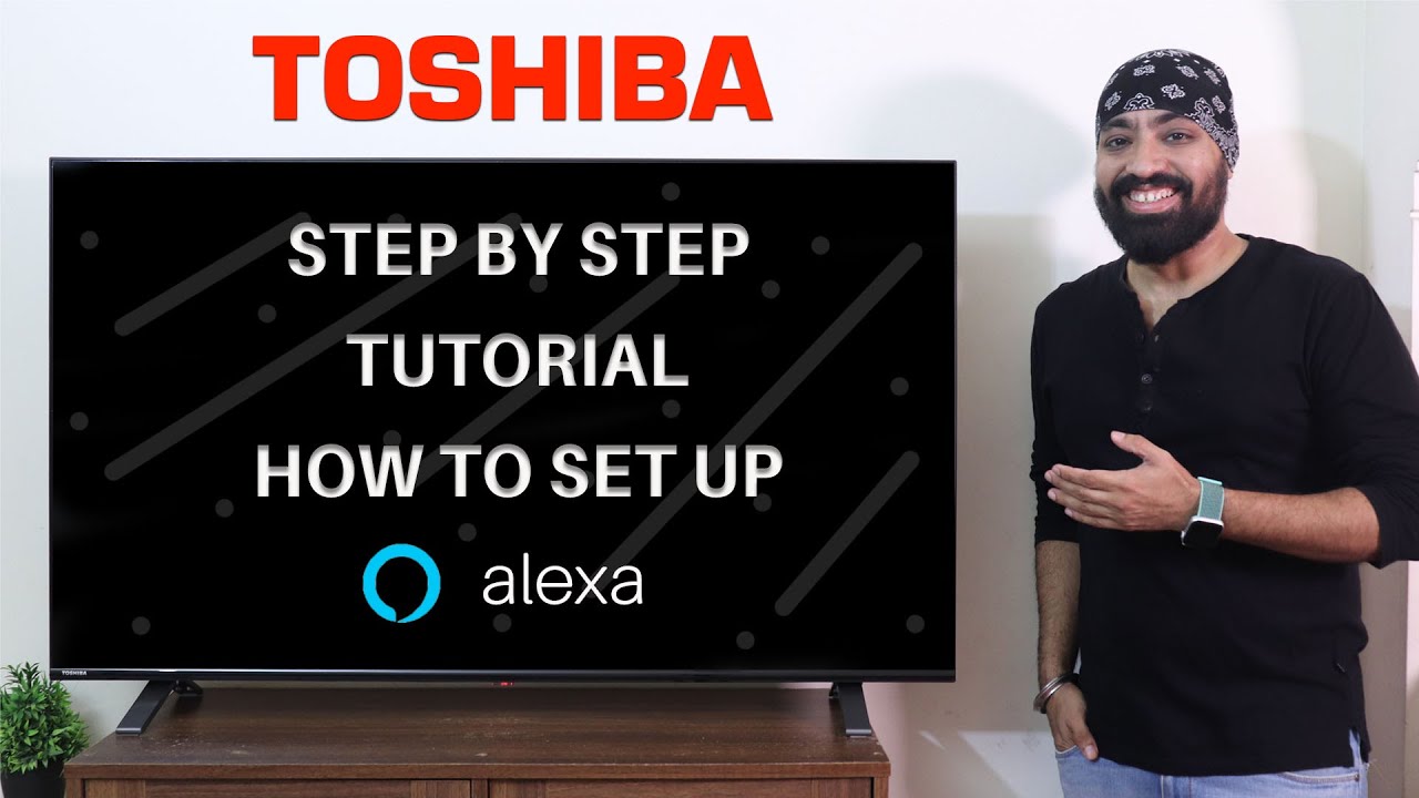 How to Setup ALEXA on TOSHIBA TV - Step 