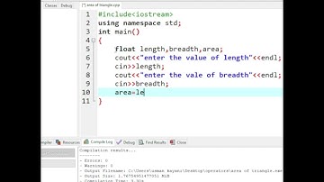 Learn How to Calculate Rectangle Area in C++|C++ Programming