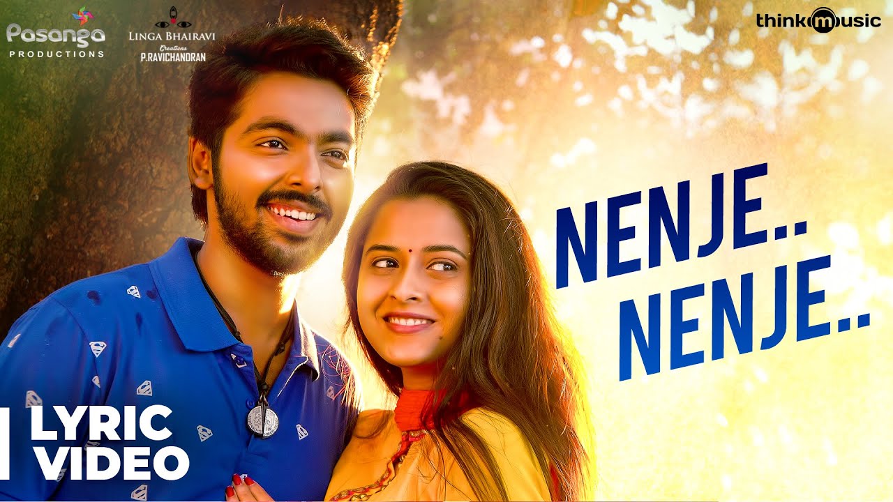 Sema Songs  Nenje Nenje Song with Lyrics  GV Prakash Kumar Arthana Binu  Valliganth  Pandiraj