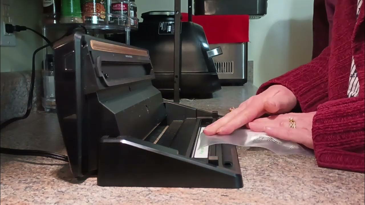 Geryon vacuum sealer not vacuuming YouTube