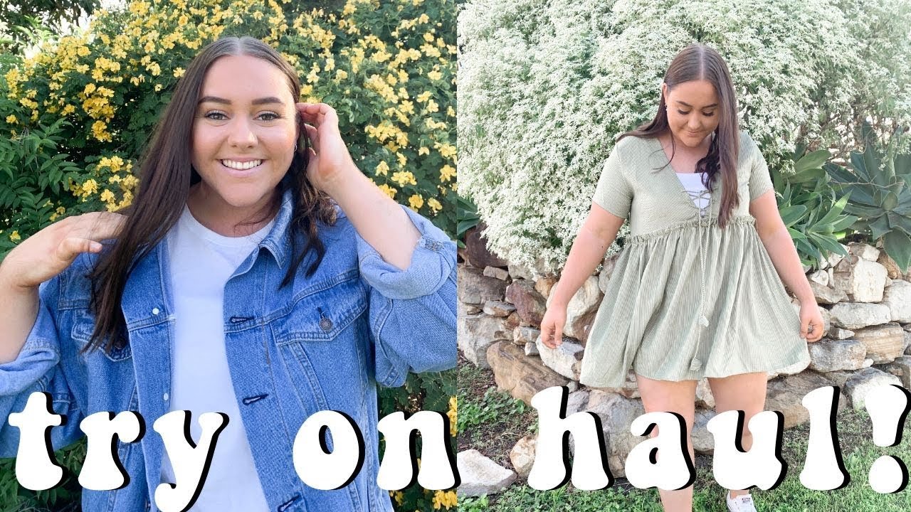 Try On Clothing Haul ft. Princess Polly! 💛 Richards YouTube