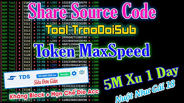 Share Code Tool Traodoisub Token Siêu Mượt | Treo Siêu Nhanh | NDM TOOL