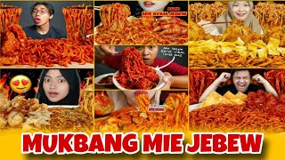 GILA PEDESNYA BIKIN DOWER🔥‼️MUKBANG MIE JEBEW (Kompilasi Mukbang ASMR)