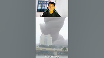 Penampakan Tornado Api Terbesar Di Bumi 😱 #shorts