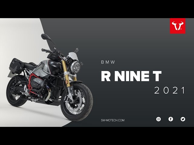 BMW R nineT 2021 motorcycle accessories SW-MOTECH - YouTube