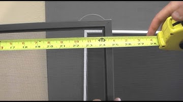 How To Measure Your Window Screens - old