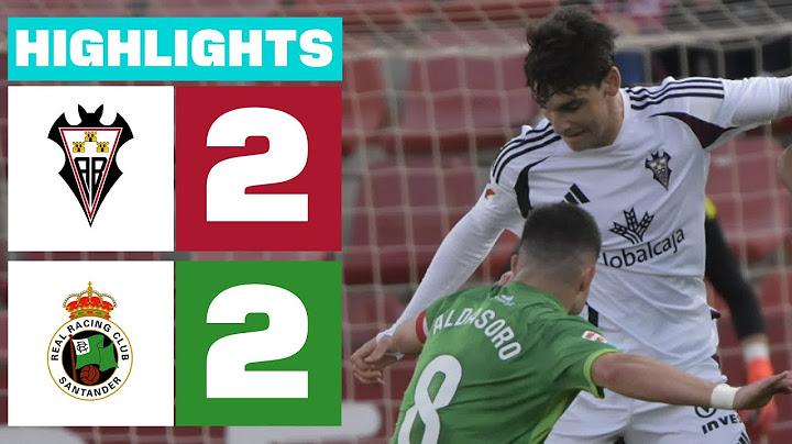 ALBACETE BP 2 - 2 R. RACING CLUB I HIGHLIGHTS LALIGA HYPERMOTION