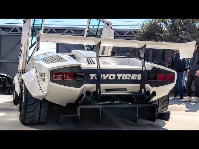 Liberty Walk LB-WORKS Countach LB AUTO SALON 2024 - YouTube