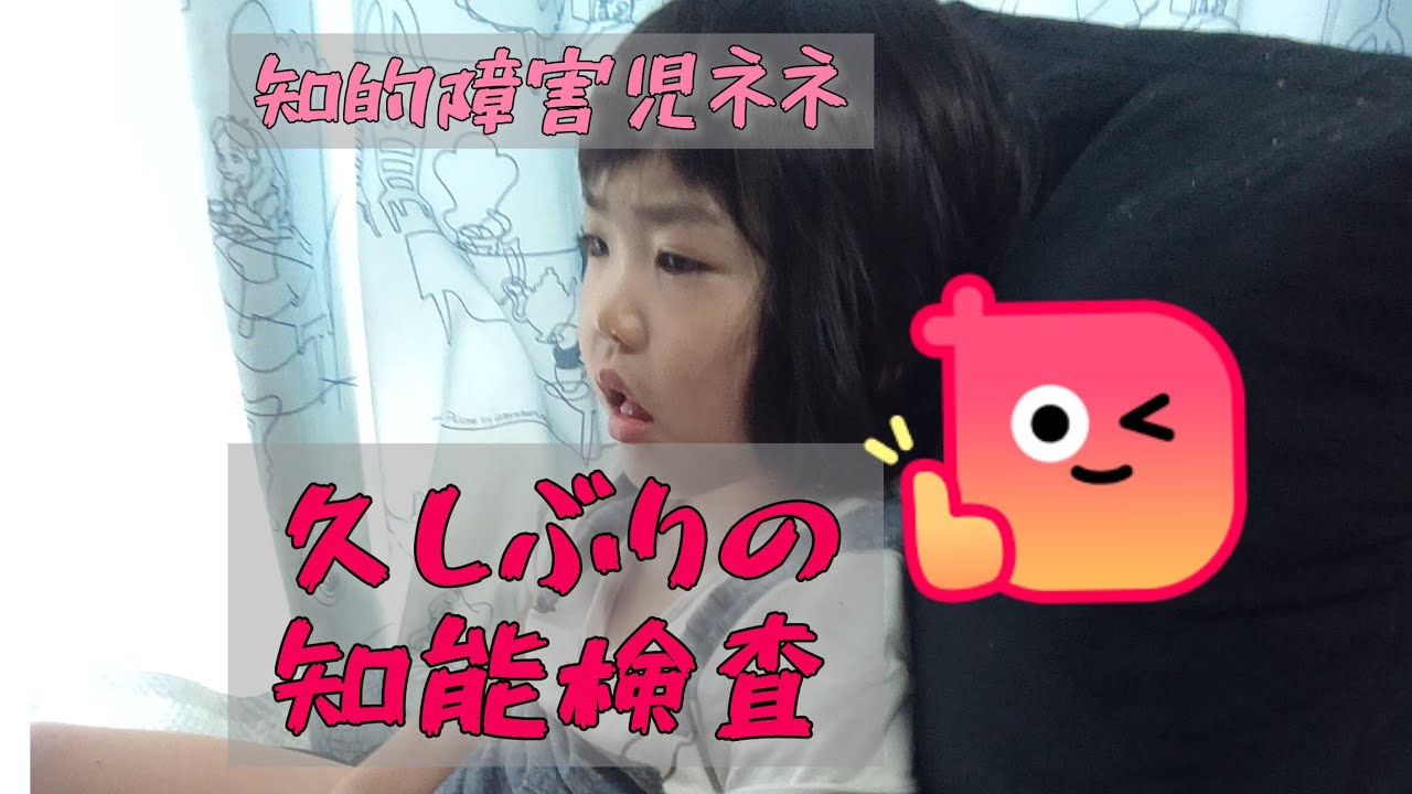 ネネ👧久々に知能検査しました【重度知的障害児】