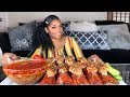 LOBSTER TAIL MUKBANG| +FLAVAS BY DAMEDASH BUTTER SAUCE