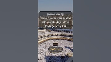 سورة البقرة الآية ١٩٩ الى ٢٠٢ بصوت الشيخ محمد صديق المنشاوي