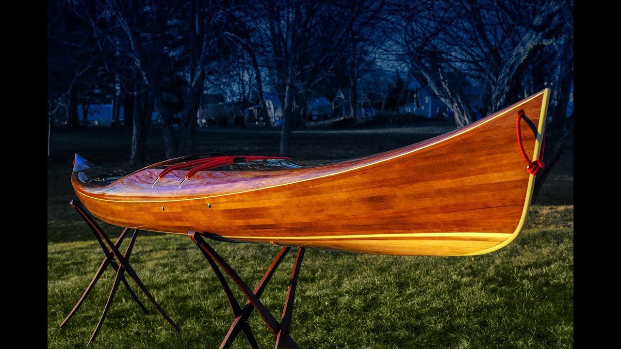 Making the Petrel Play - a Cedar Strip Kayak - YouTube