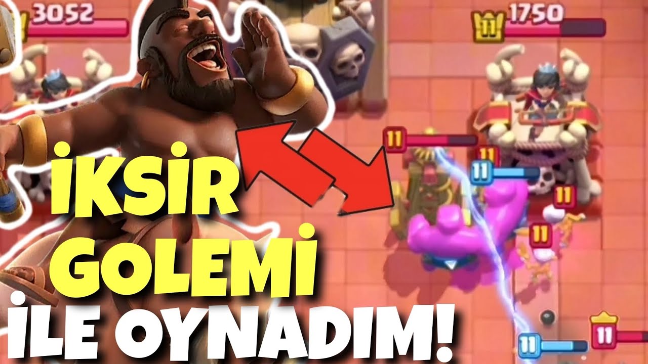 2.6 DESTESİNE İKSİR GOLEMİ EKLEDİM!!