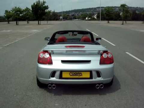 Toyota Mr2 Roadster Performance Exhaust System By Cobra Sport Toyota Mr2 Roadster Performance Exhaust System By Cobra Sport Exhausts