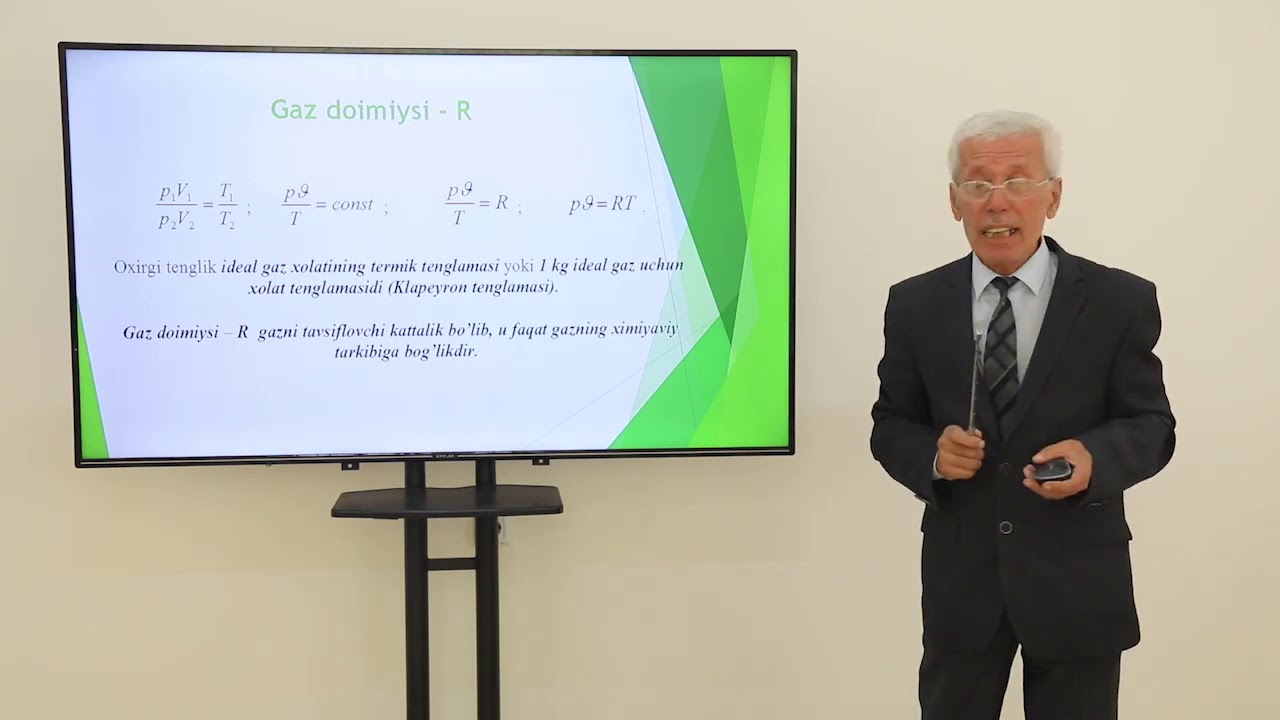 Mavzu: Ideal va real gaz qonunlari