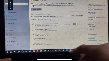 UEFI SETTINGS FOR Fn key lock no more updates in windows 10, End of support @RajanPariyar 