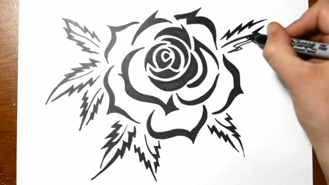 15 Cool Freehand Designs with a Sharpie - YouTube