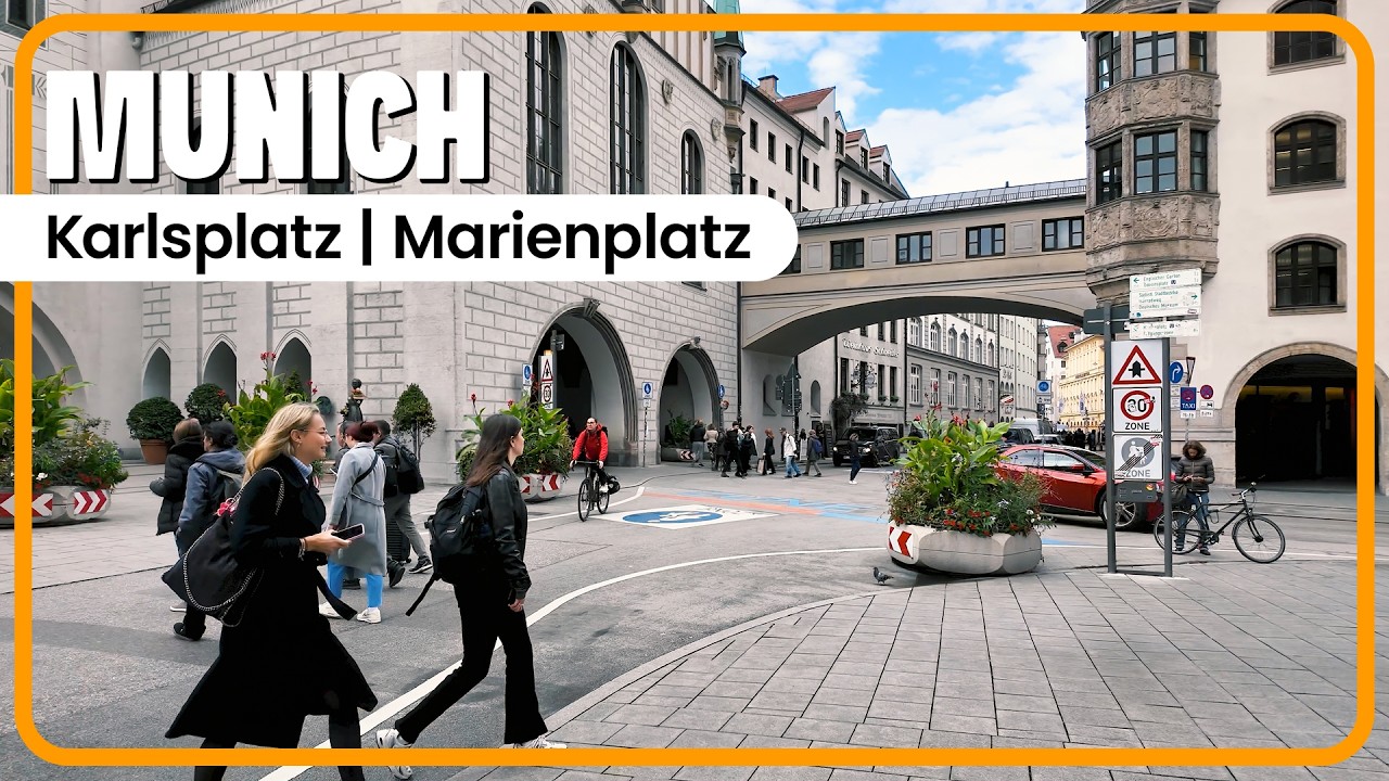 Munich's Historic Heart | A Walk from Karlsplatz to Marienplatz