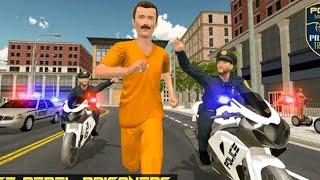 Police Moto Bike Prisoner Transport 2021 D3 Moto gams screenshot 5