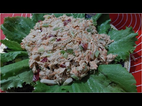 ქათმის სალათი ბულგარულით და კიტრით