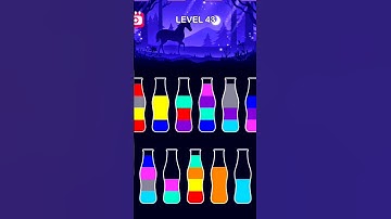 water sort puzzle level 43 #gameplay #alphalegend59
