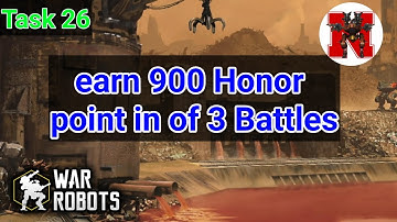 How to complete winter task 26 || how to complete task26 War Robots Christmas event task