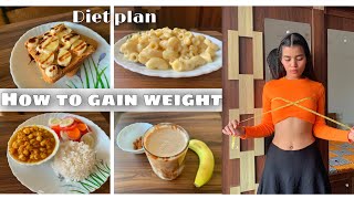 Low Budget Diet Plan For Weight Gain | Healthy Ways To Gain Weight | Mishti Pandey