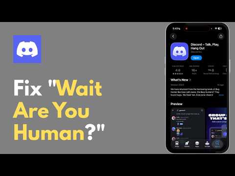 How to Fix "Wait Are You Human?" on Discord Captcha Error | Discord Verification Fix