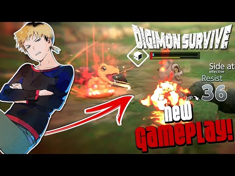 NEW Digimon Survive Gameplay Deep Dive🧐