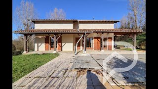 Maison familiale avec 5 chambres - bureau - salle de jeux - piscine