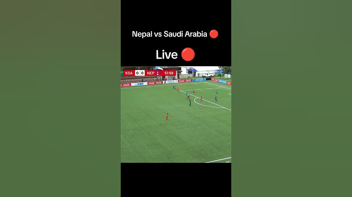 Nepal vs Saudi Arabia football #live #football