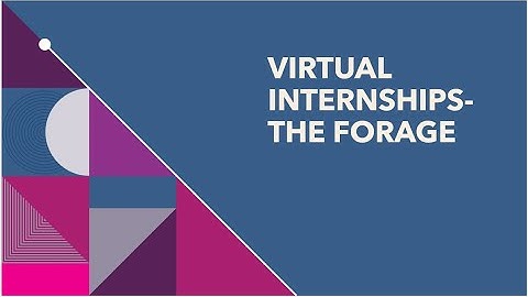 Virtual Internships-The Forage