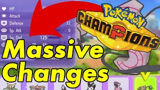 Huge Mechanic Changes Coming to Pokémon Champions screenshot 2