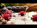 Bamboo Water Sound + Relaxing Music 🌿 Relieve Stress, Anxiety, and Depression, Heal Your Mind &amp; Body