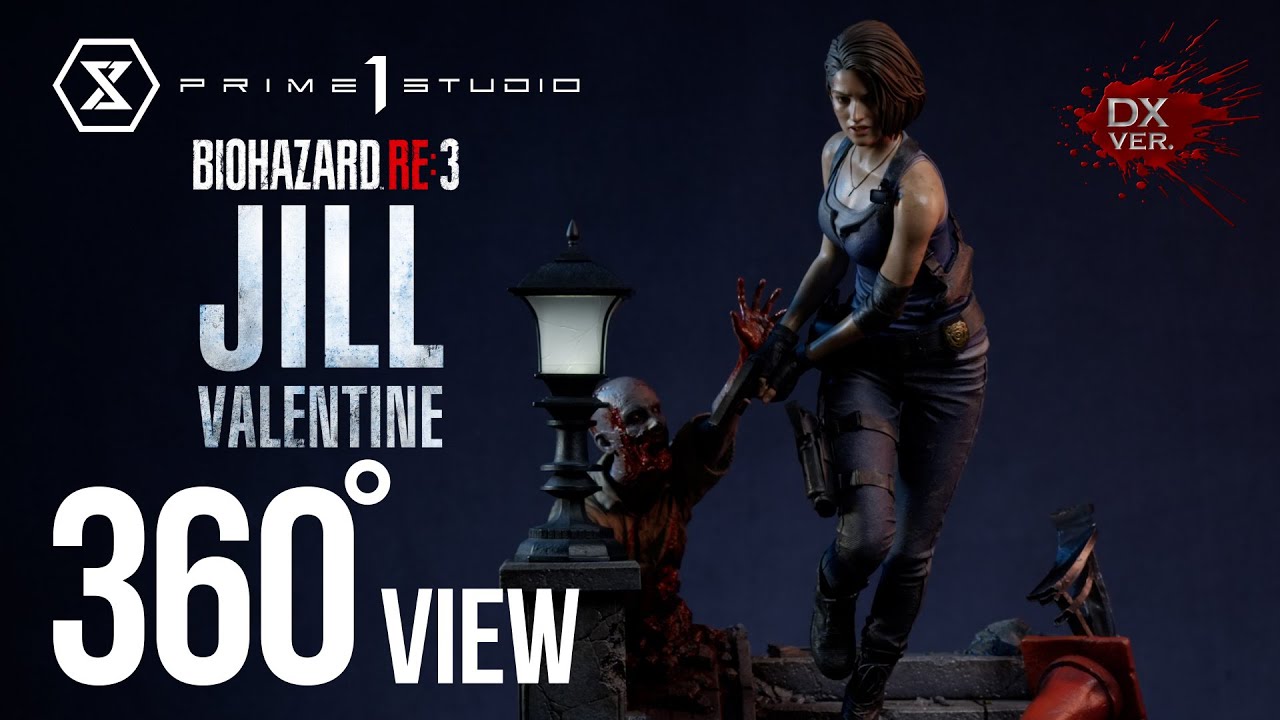 1/4 Quarter Scale Statue: Jill Valentine Resident Evil 3 Statue 1/4 Scale  by Prime 1 Studio