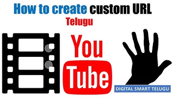 How to create custom url for youtube channel in Telugu