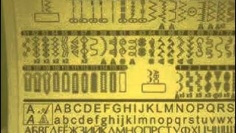 Straight & ZigZag Stitches Singer Quantum Stylist 9960 Video Part 2