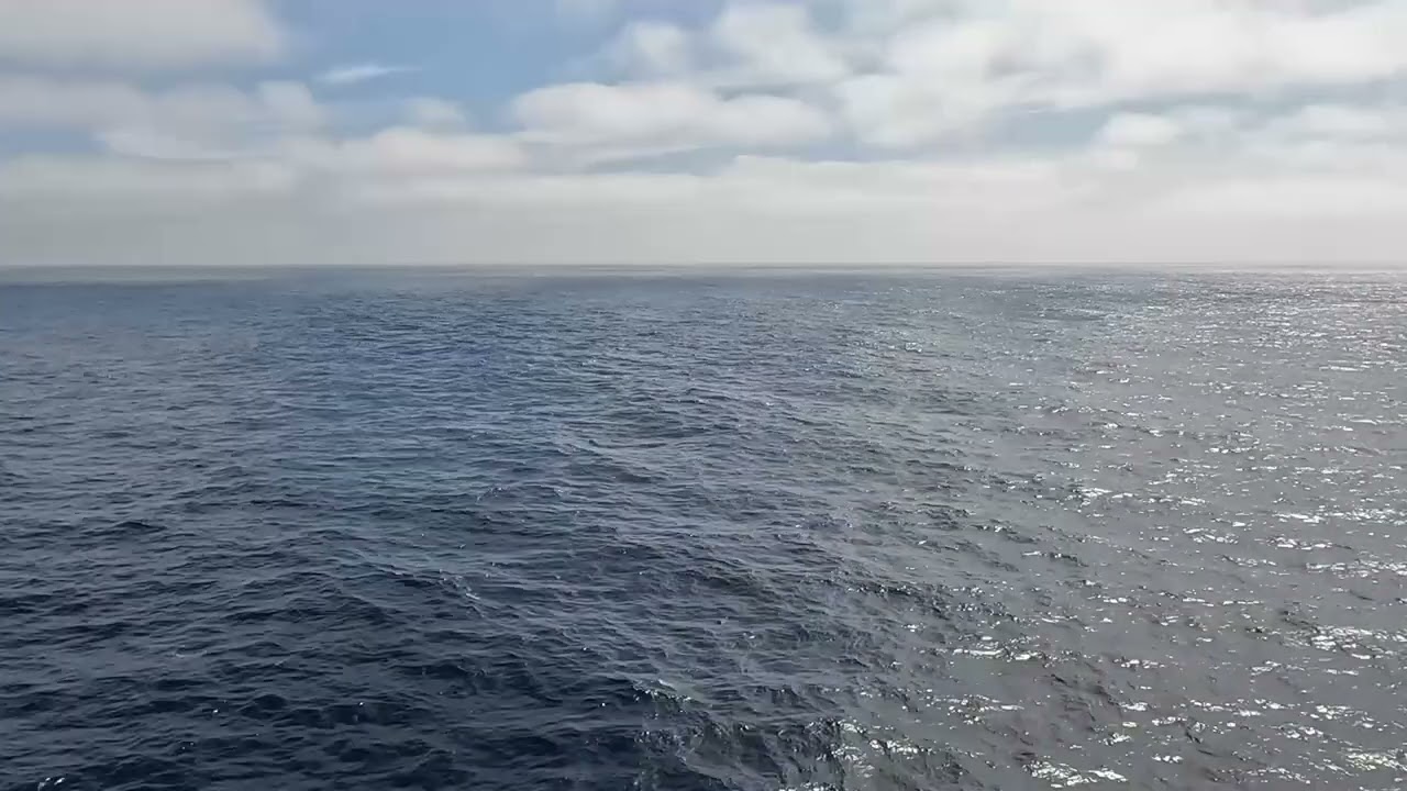 Eight Minutes of the Pacific Ocean from Carnival Firenze