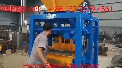 Keusec testing the QT4 24  block making machine for our customer