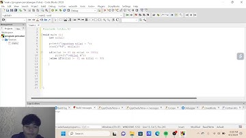 PROGRAM PERCABANGAN IF - ELSE