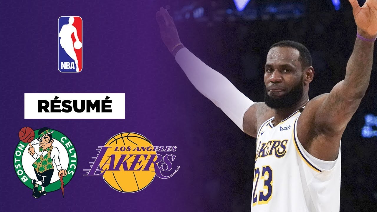 NBA   Lakers Celtics  quel combat monumental VF 