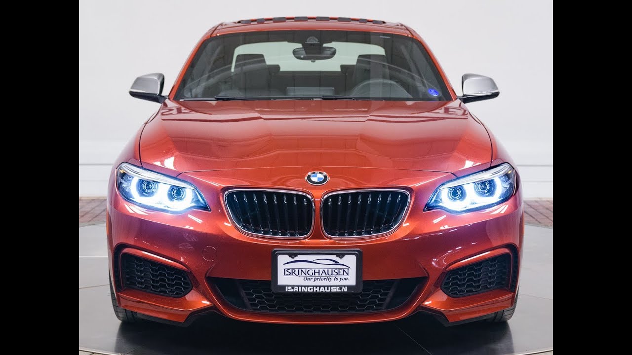 2018 BMW 2-Series M240i in Sunset Orange Metallic - 28045 - YouTube