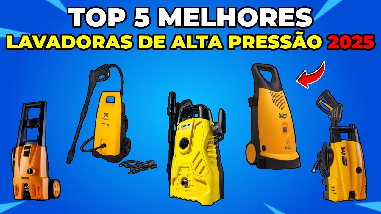 Top 5 Lavadoras de Alta Pressão: Qual a Melhor Lavadora de Alta Pressão ...