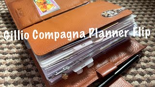 Gillio Medium Compagna Personal Rings Planner Flip / June 2023 // Pink Planner Girl