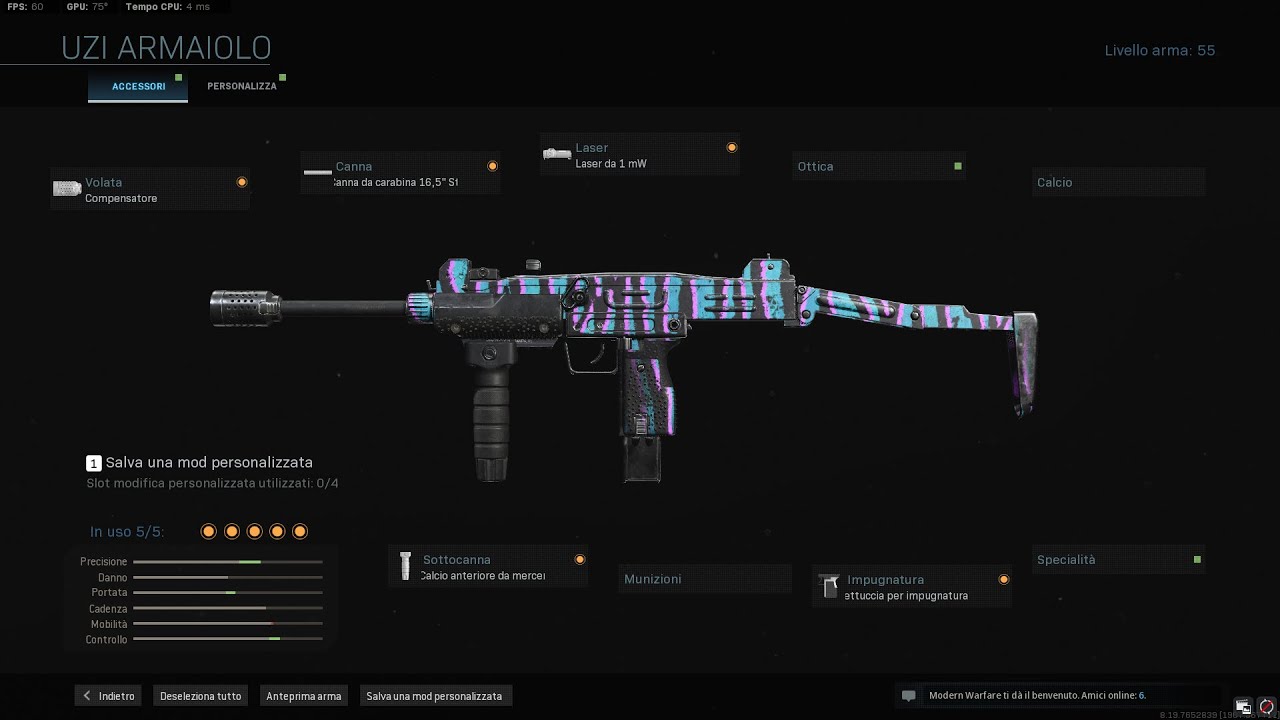 Call of Duty Modern Warfare UZI Best Setup, amazing fight YouTube